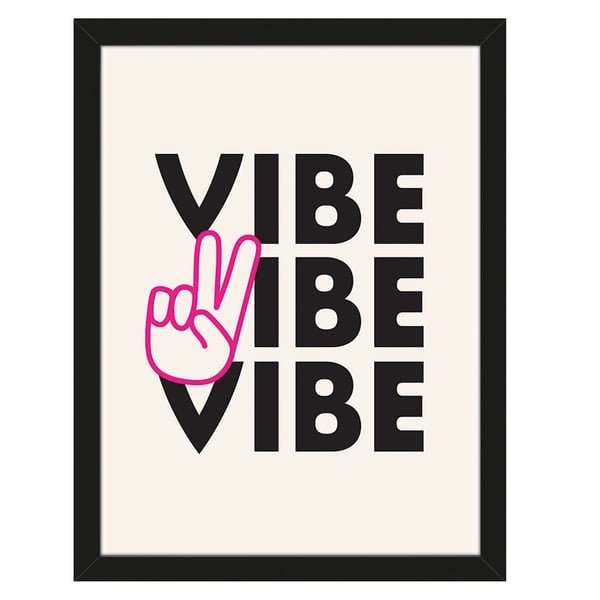 Frankie Kerr-Dineen Vibe / Disco Framed Print Set  (Pack of 2)