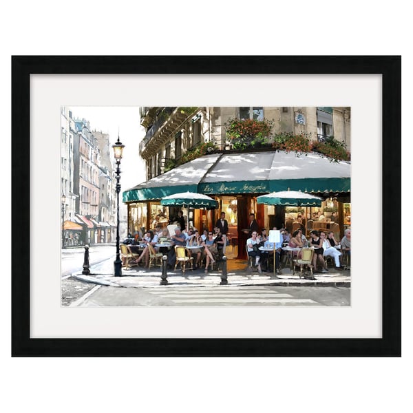 Richard Macneil Corner Cafe Canvastryck