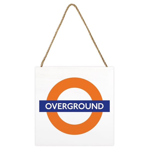 London Overground Wooden Block
