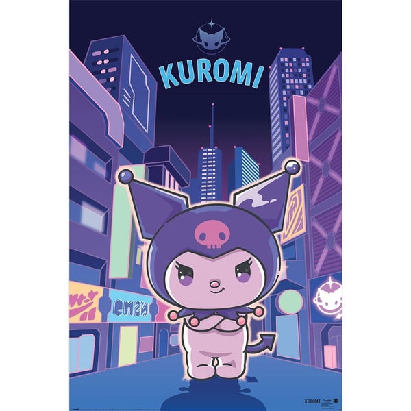 Hello Kitty Kuromi Ambition Maxi Poster