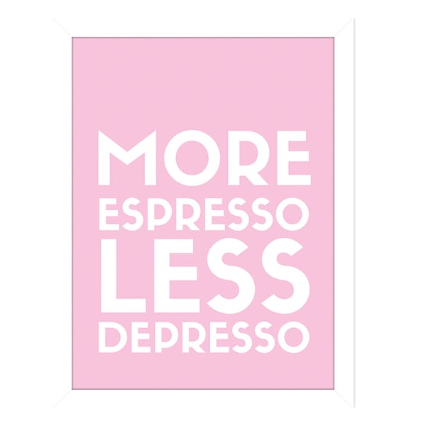 Athene Fritsch Studio Dolci Espresso Club Framed Print Set (Pack of 2)