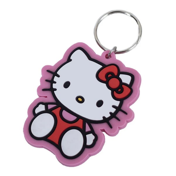 Hello Kitty Pose PVC Nyckelring