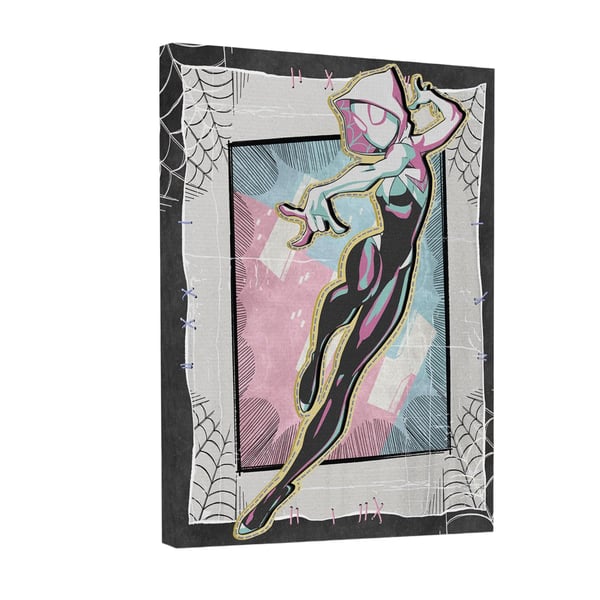 Marvel Doodle Ghost-Spider Canvastryck