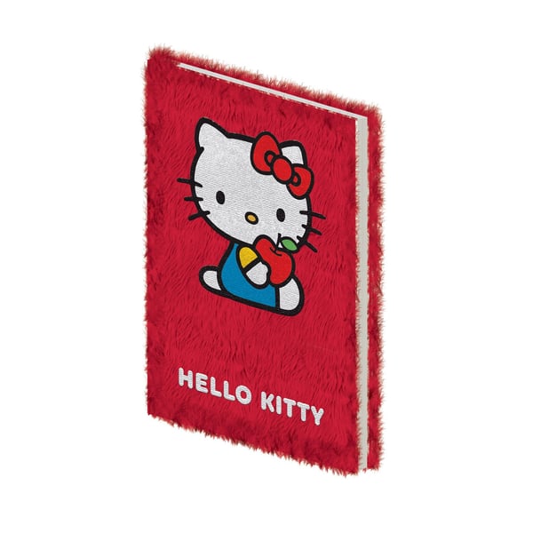 Hello Kitty Apple Hello Kitty Plysch A5 Inbunden Anteckningsbok