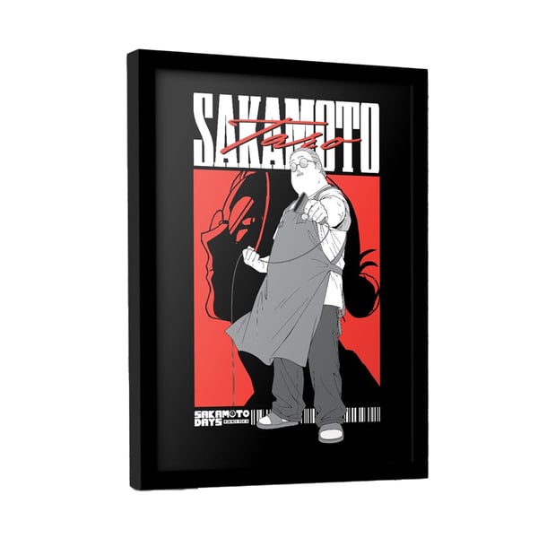 Sakamoto Days Taro Framed Poster