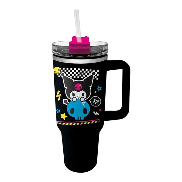 Kuromi Punk Skull 1.1L Tumbler