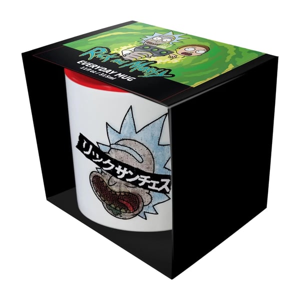 Rick And Morty Japanese Two Tone Mug