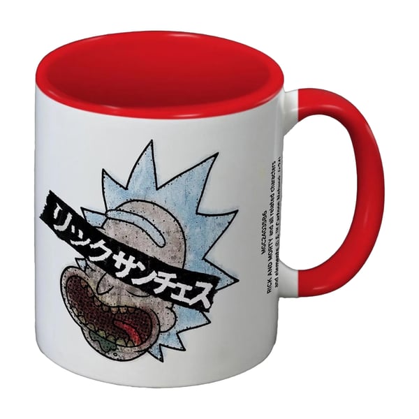 Rick And Morty Japanese Two Tone Mug
