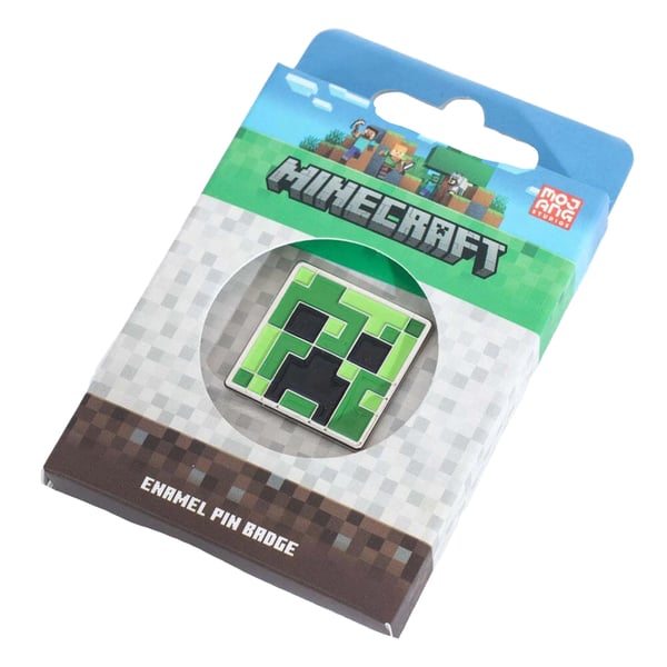 Minecraft Emaljstift Creeper-märke