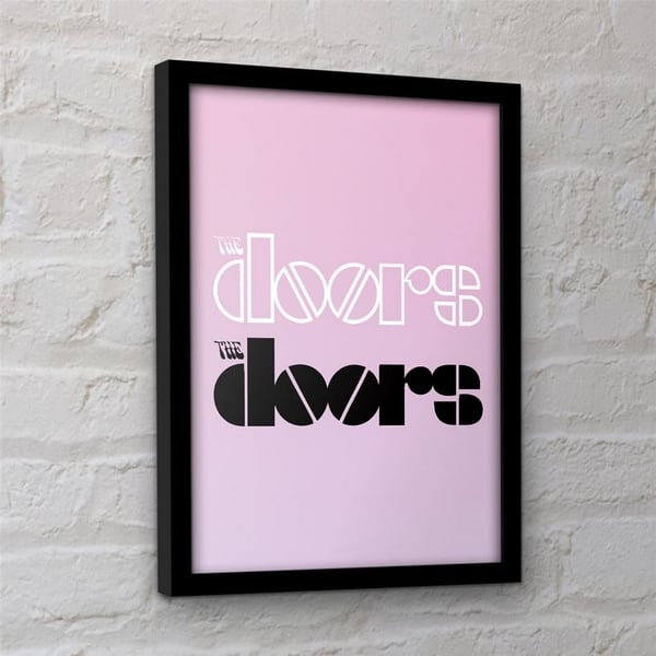 The Doors Logo Framed Poster