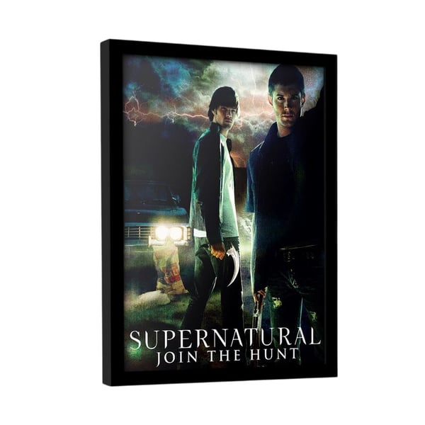 Supernatural Impala kehystetty juliste