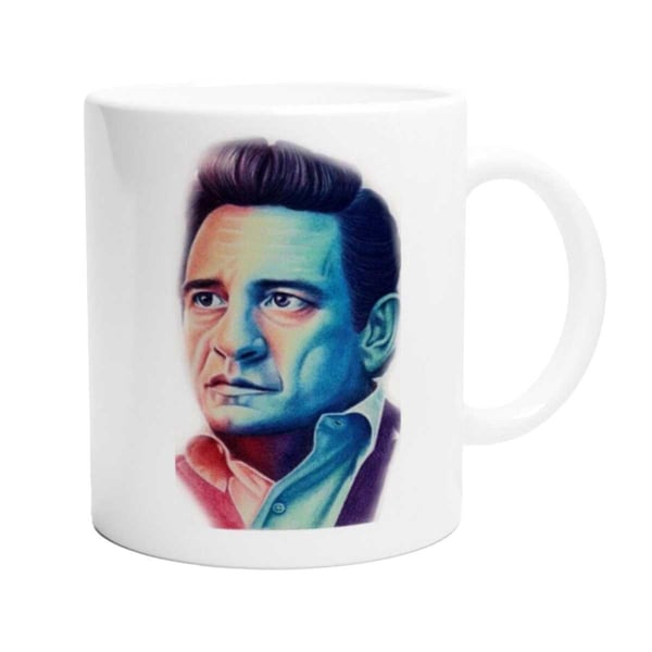 Johnny Cash Gitarr Mugg