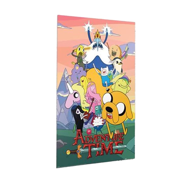 Adventure Time Group Pappersaffisch