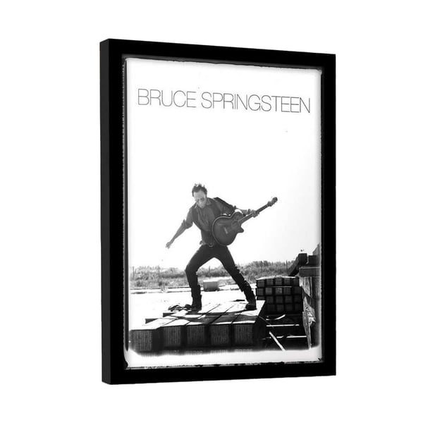 Bruce Springsteen Pose Inramad Affisch