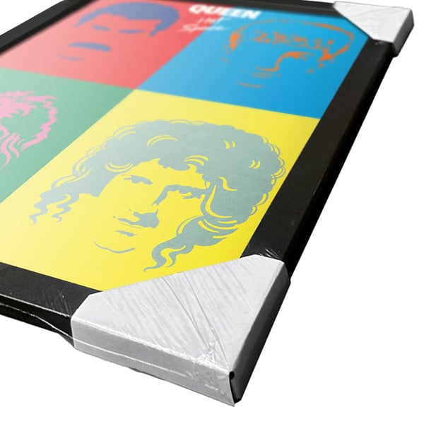 Queen Hot Space kehystetty juliste