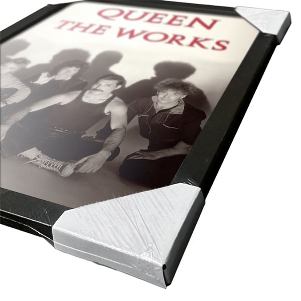 Queen The Works kehystetty juliste