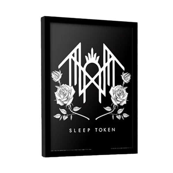 Sleep Token Logo Inramad Affisch