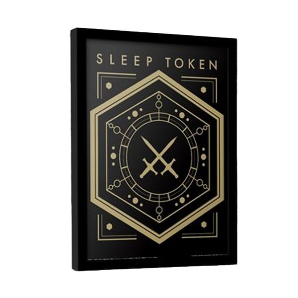 Sleep Token Veridian kehystetty juliste