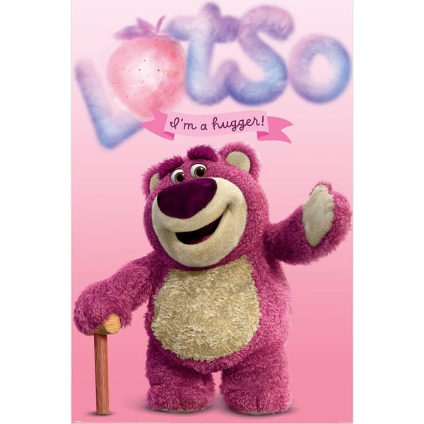 Toy Story 3 Maxi Lotso Paper Poster Toy Story 3 Maxi Lotso Paper Poster