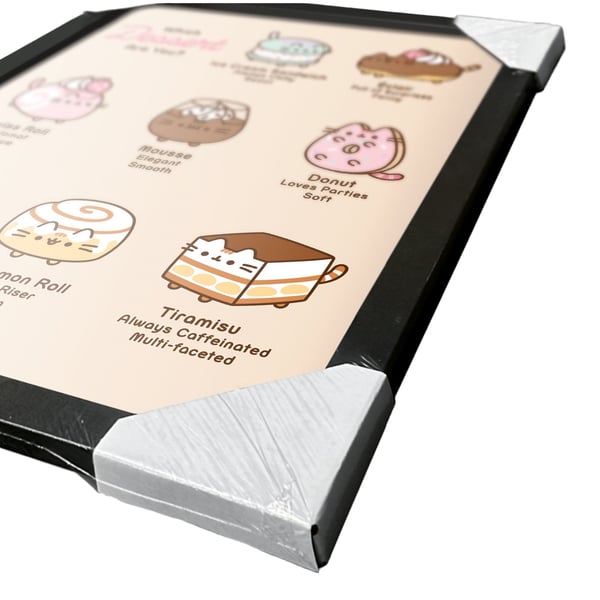Pusheen Which Dessert Are You? Framed Poster