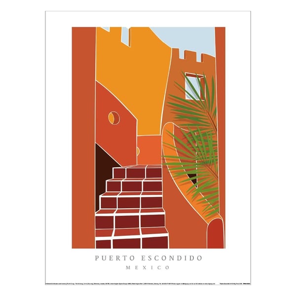 Tall Boy Prints Puerto Escondido Print