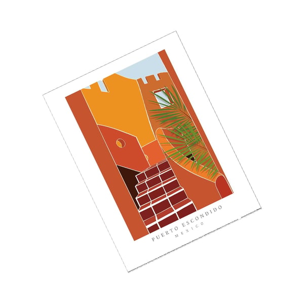 Tall Boy Prints Puerto Escondido Print