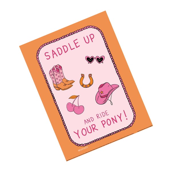 Mandi Welton Saddle Up Print