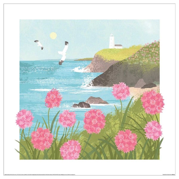 Tall Boy Prints Cornwall Coast Print