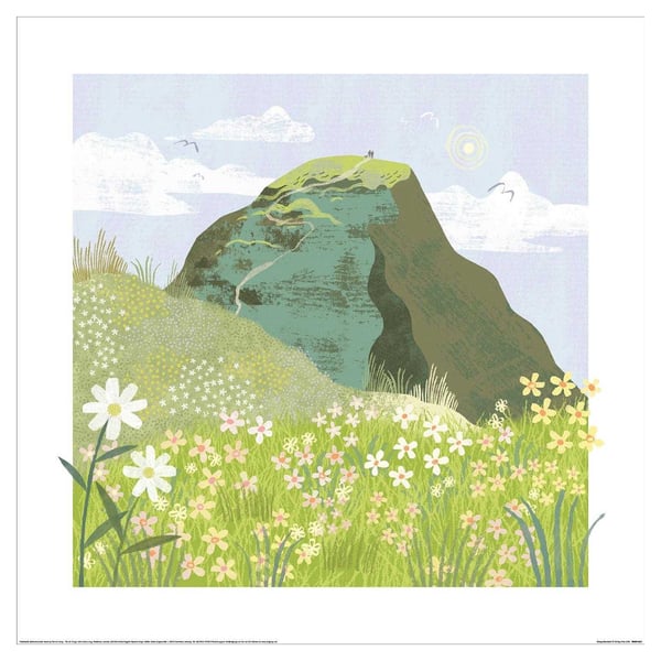 Tall Boy Prints Grassy Mountain Print Tall Boy Prints Grassy Mountain Print