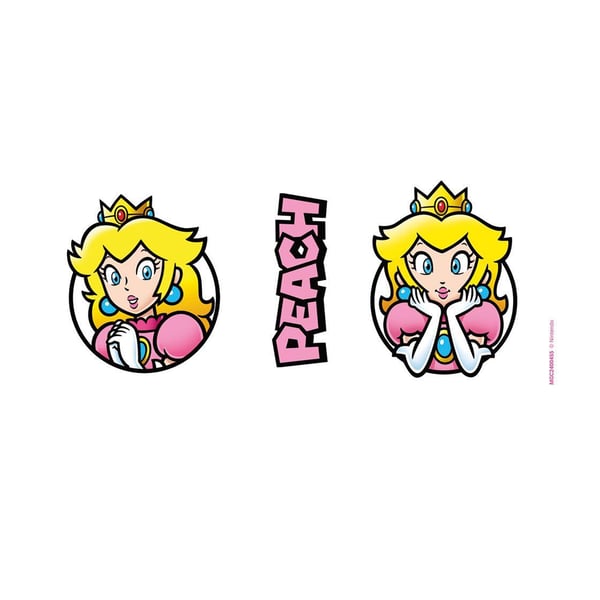 Super Mario Inner Two Tone Princess Peach -muki