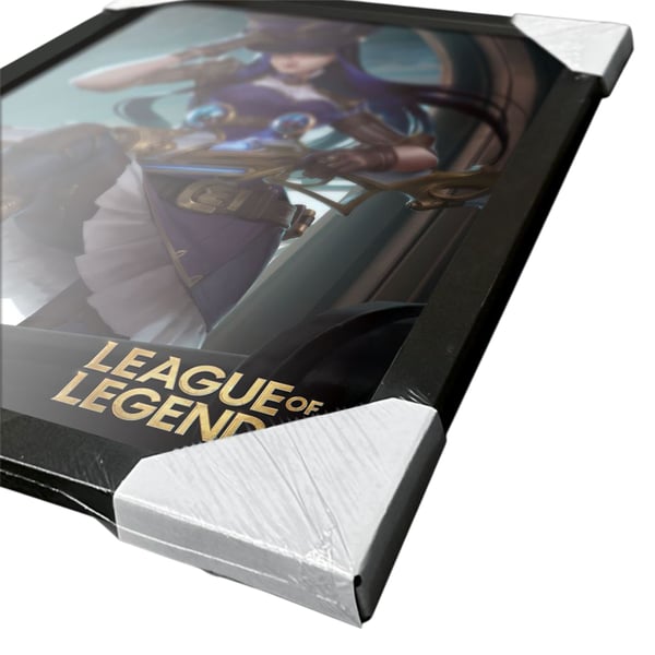 League Of Legends Caitlyn Framed Poster