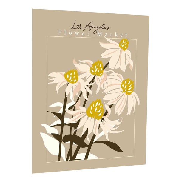 Annick Flower Market Los Angeles Print