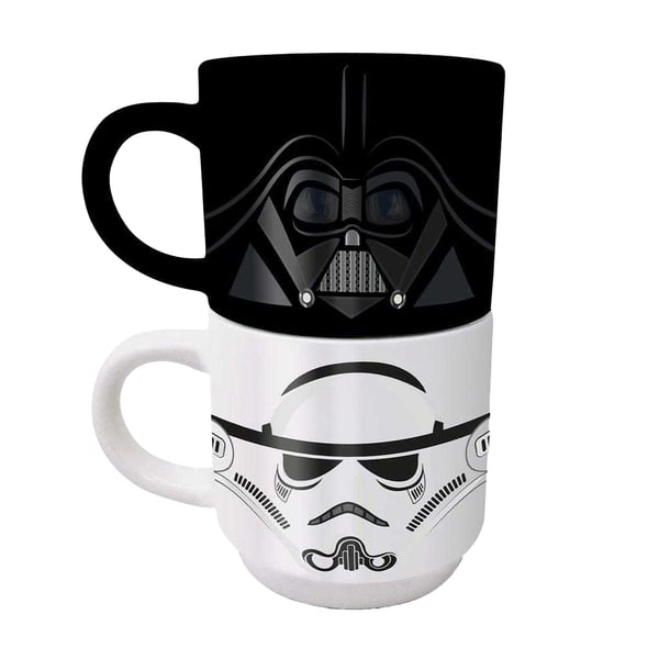Star Wars Empire Helmets Stackable Mug Set (Pack Of 2)