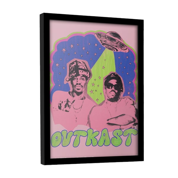 Outkast Alien Inramad Affisch