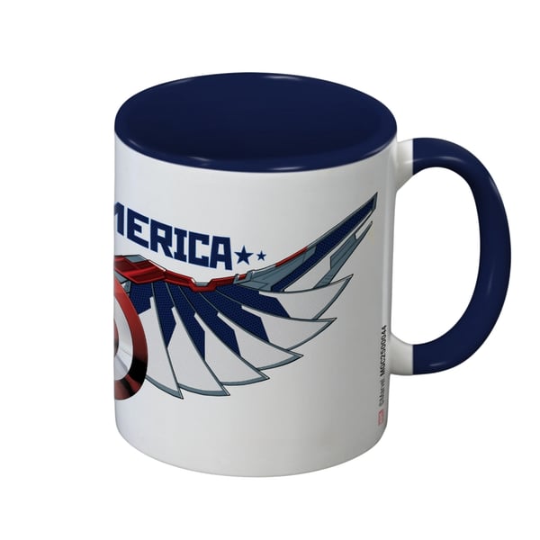 Captain America Shield Inner Two Tone Mug