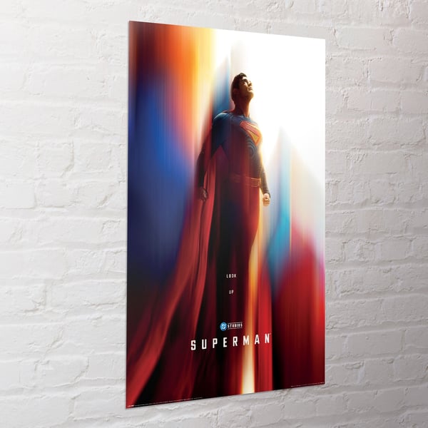 Superman Teaser Pappersaffisch