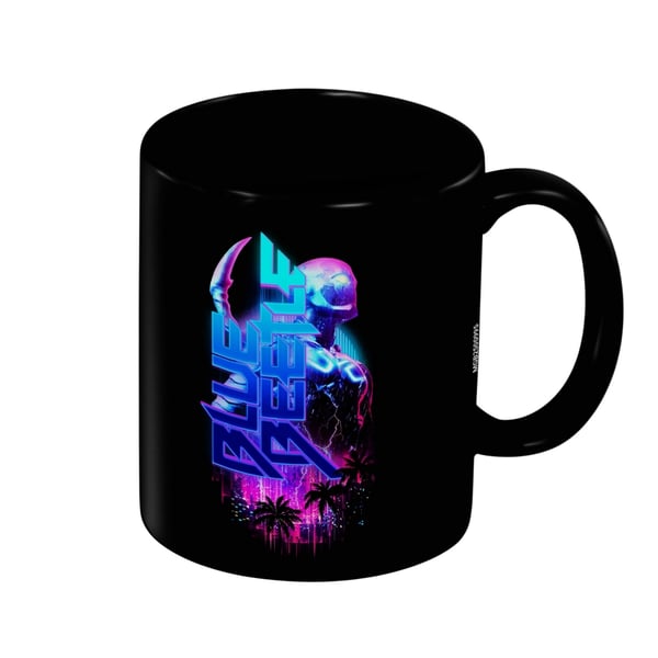 Blue Beetle Palm Trees Mugg