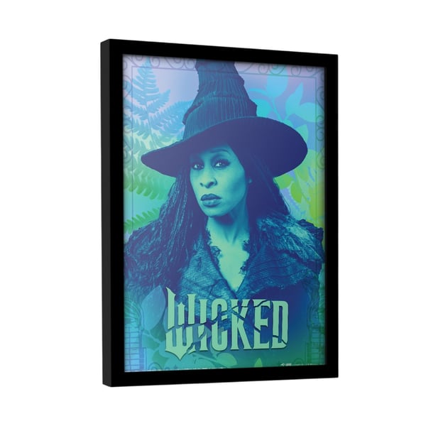 Wicked Elphaba kehystetty juliste