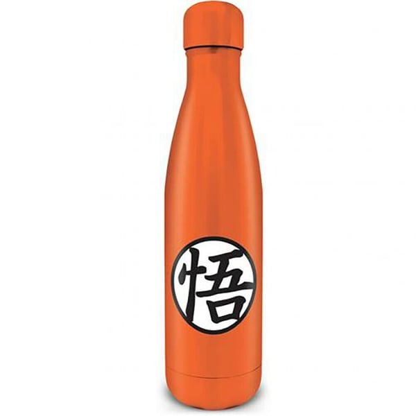 Dragon Ball Z Kanji Goku Metal Water Bottle