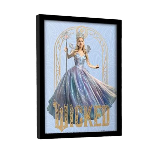 Wicked Glinda Ram Inramad Affisch