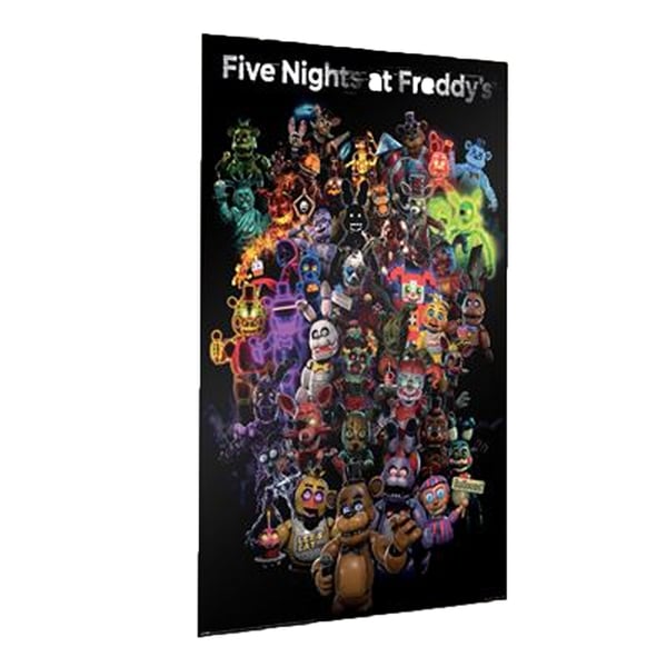 Five Nights At Freddys Collage-tryck