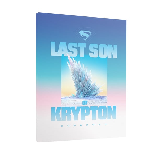 Superman Last Son Of Krypton 2025 Canvas Print