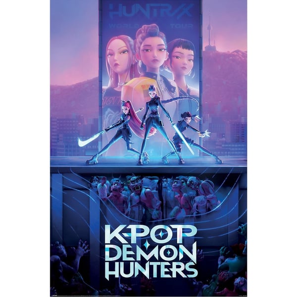 K-Pop Demon Hunters Key Art Maxi Print