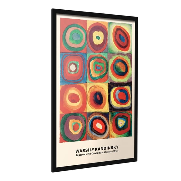 Kandinsky Koncentriska Cirklar Maxi Poster