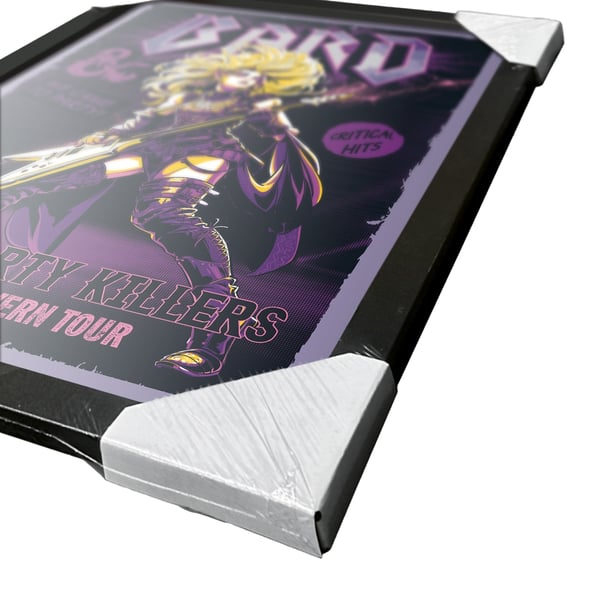 Dungeons & Dragons Bard Comic kehystetty juliste