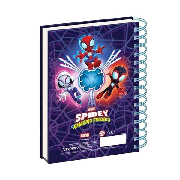 Spidey And His Amazing Friends Glow Silicone A5 Notebook