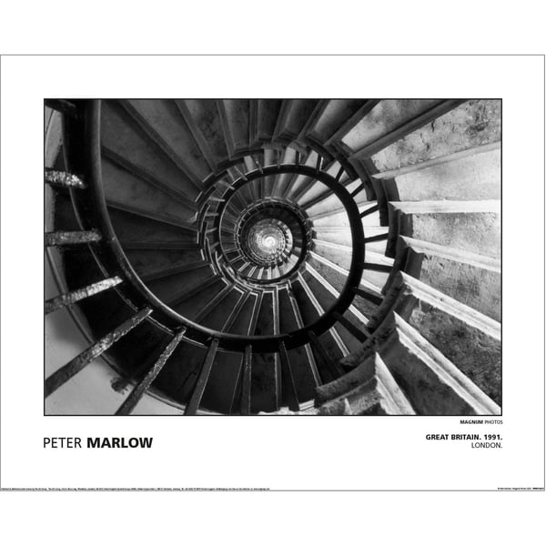MAGNUM Peter Marlow - Great Britain London Hoskyns 1991 Print
