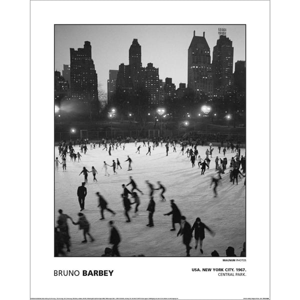 MAGNUM Bruno Barbey - Usa New York City Central Park 1967 Print