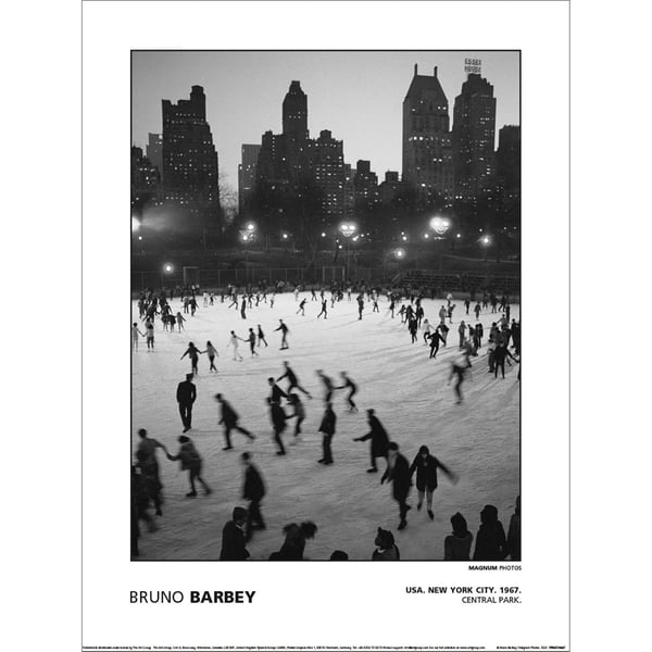 MAGNUM Bruno Barbey - USA New York City Central Park 1967 Print