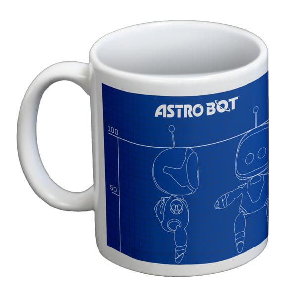 Astro Bot Ritningsmugg